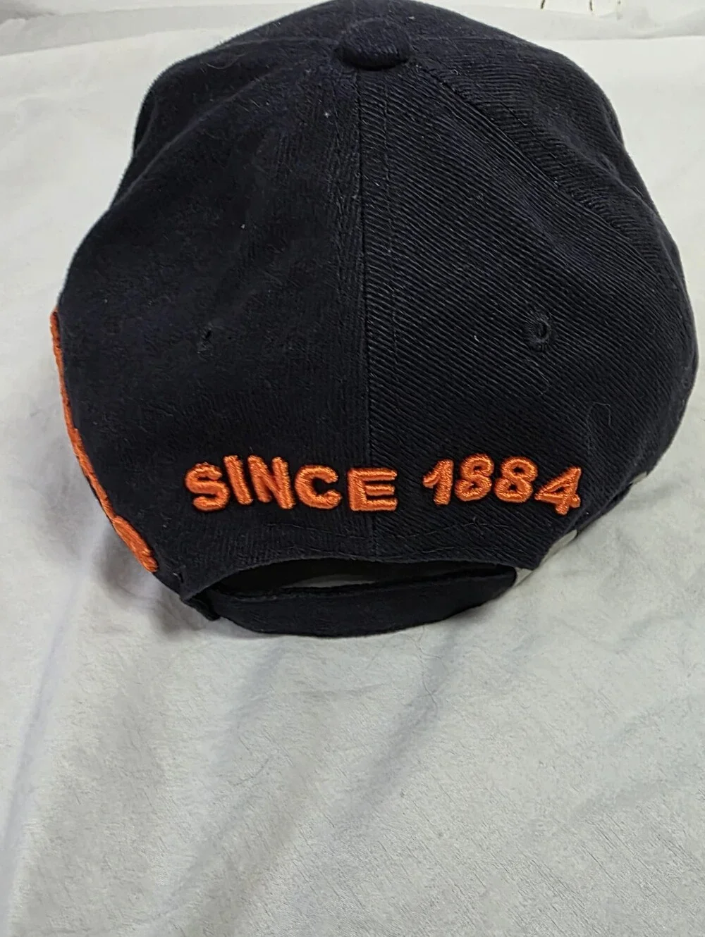 NWOT Breitling Swiss Watch Promotional Hat Blue Orange Embroidered Strapback - Picture 5 of 8
